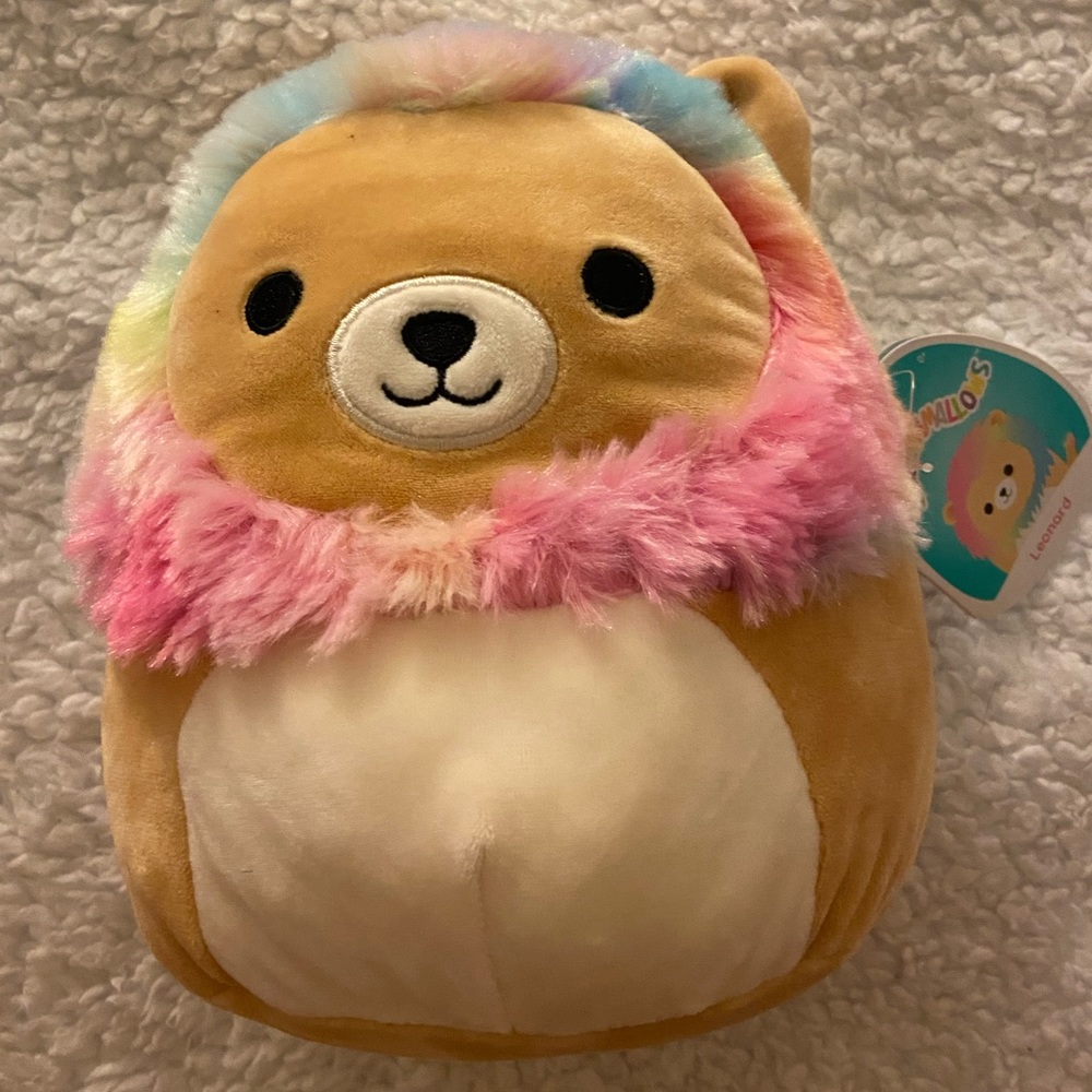 NWT Leanord The Lion Squishmallow 5’’